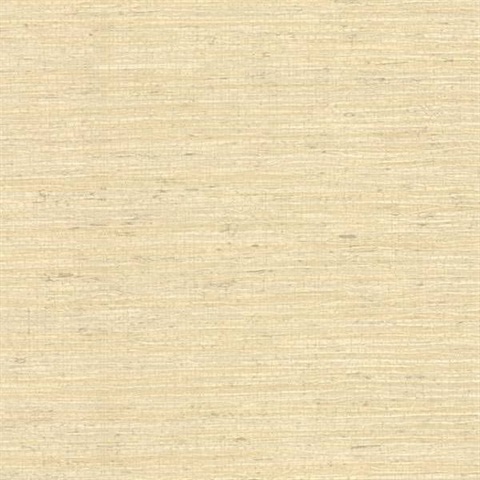 Allen Beige Faux Grasscloth Wallpaper
