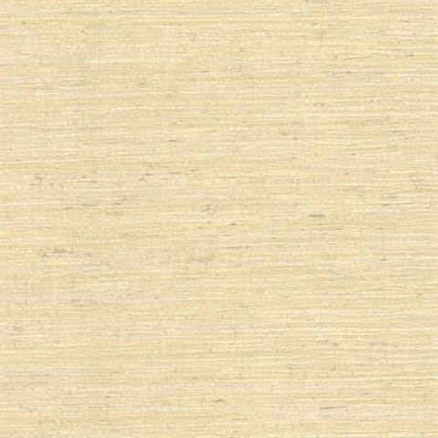 Allen Beige Faux Grasscloth Wallpaper