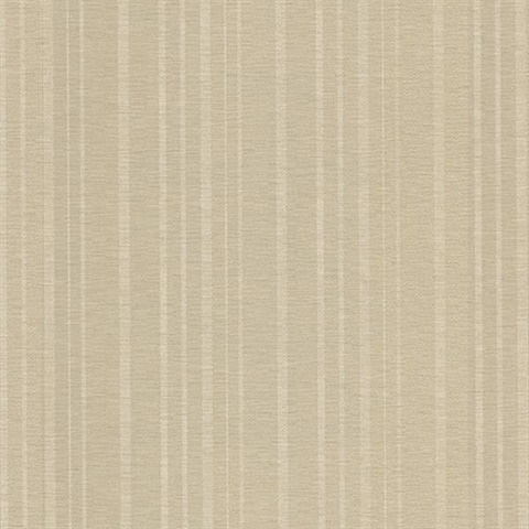 Ditmar Beige Striped Woven Texture Wallpaper