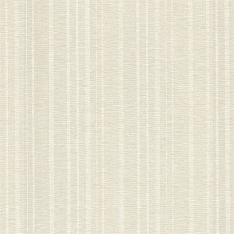 Ditmar Silver Striped Woven Texture Wallpaper