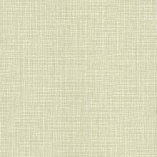 Hume Green Loose Weave Wallpaper