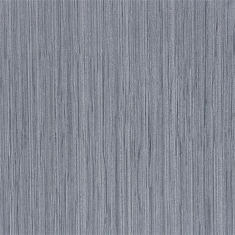 Slate Blue Vertical Textured Stria Wallpaper