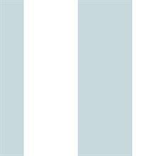 5.25 Inch Stripe Turquoise Wallpaper