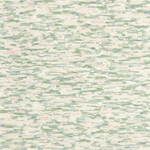 Green & Pink Abstract River Stone Wallpaper