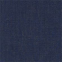 Dark Blue Faux Linen With Metallic Dots Wallpaper