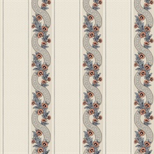 Abbey's Garland Coral Wallpaper