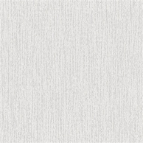 Abel Light Grey Vertical Stria Textured Wallpaper