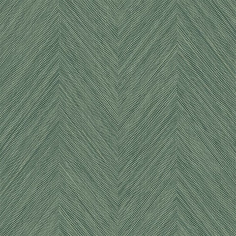 Abilene Pine Needle Textile String Herringbone Wallpaper