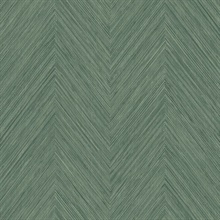 Abilene Pine Needle Textile String Herringbone Wallpaper