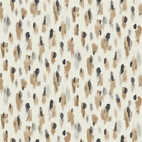 Abstract Catwalk Brown Wallpaper