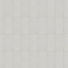 Abstract Large Weave Metallic Repose Wallpaper