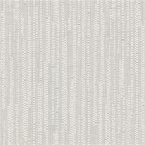 Abstract Stripe Metallic Earl Grey Wallpaper