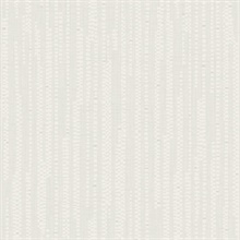 Abstract Stripe Metallic Off White Wallpaper