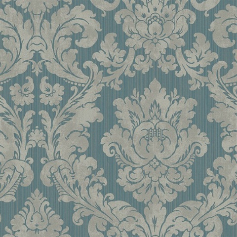 Acanthus Leaves, Damask