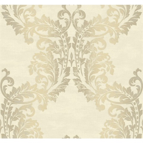 Acanthus Leaves, Damask