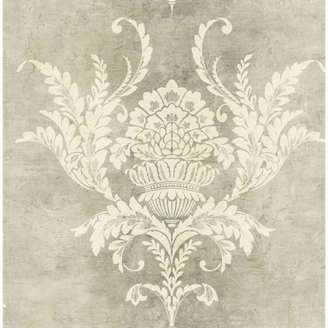 Acanthus Leaves, Damask