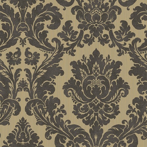 Acanthus Leaves, Damask