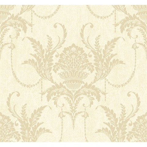 Acanthus Leaves, Damask