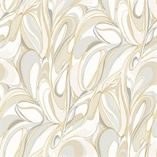 Achate Beige & Grey Wallpaper