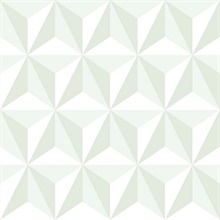 Adella Sage Geometric Wallpaper