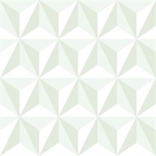 Adella Sage Geometric Wallpaper