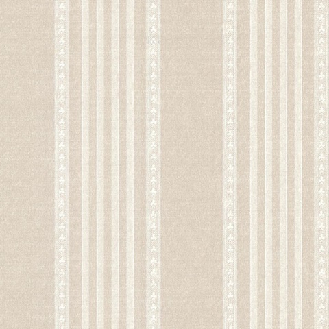 Adria Linen Jacquard Stripe