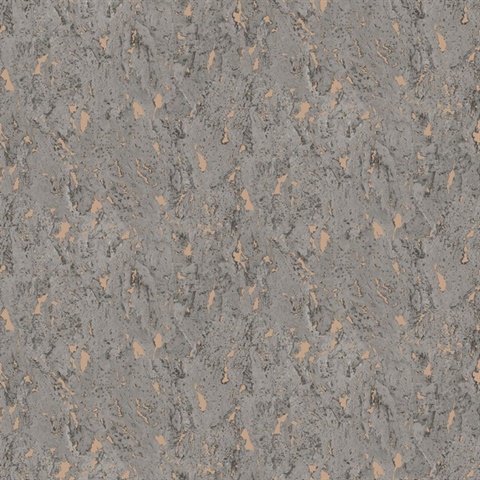 Adrift Grey Large Faux Cork Wallpaper