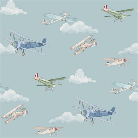 Aeroplanes Blue Skies Wallpaper