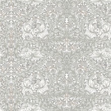 African Marigold William Morris Classic Leaf Wallpaper
