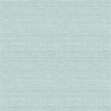 Agave Aqua Faux Grasscloth Wallpaper
