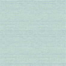 Agave Aqua Faux Grasscloth Wallpaper