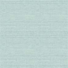 Agave Aqua Faux Grasscloth Wallpaper