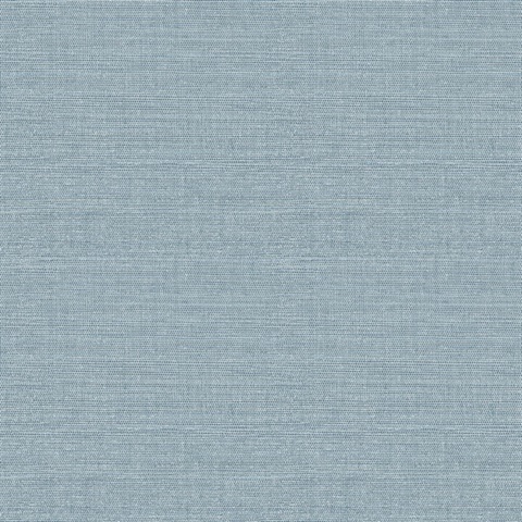 Agave Denim Textured Linen Wallpaper