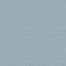 Agave Denim Textured Linen Wallpaper