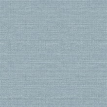 Agave Denim Textured Linen Wallpaper