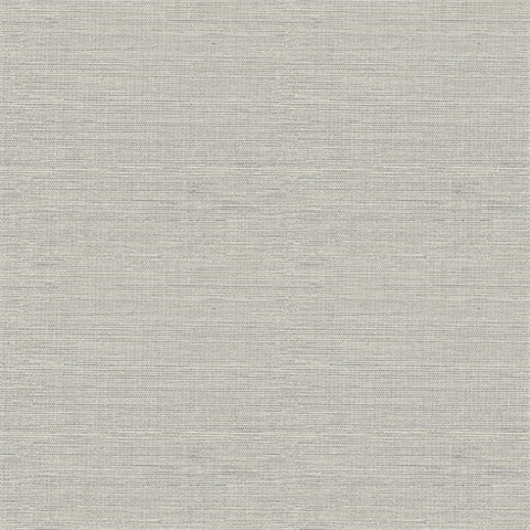 Agave Dove Faux Grasscloth Wallpaper