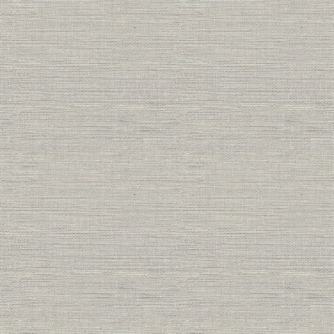 Agave Dove Grasscloth Wallpaper