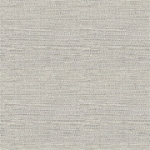 Agave Dove Grasscloth Wallpaper
