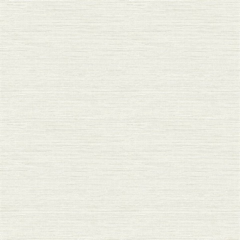 Agave Light Grey Faux Grasscloth Wallpaper