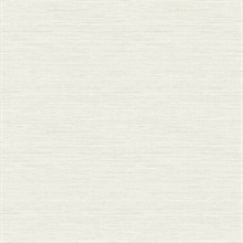 Agave Light Grey Faux Textured Linen Wallpaper