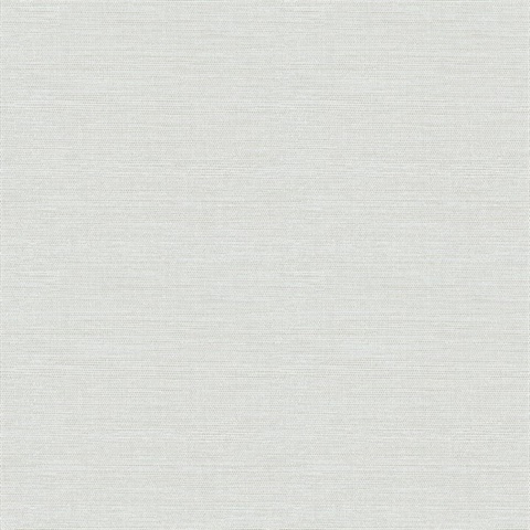 Agave Light Grey Textured Linen Wallpaper