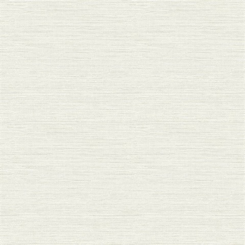 Agave Off-White Faux Grasscloth Wallpaper