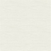 Agave Off-White Faux Grasscloth Wallpaper