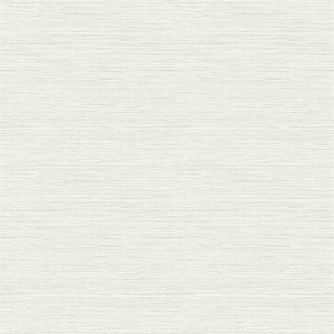 Agave Off-White Faux Grasscloth Wallpaper