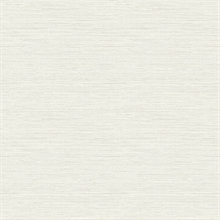 Agave Off-White Faux Grasscloth Wallpaper