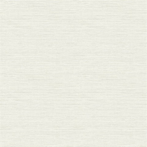 Agave Off-White Faux Grasscloth Wallpaper