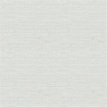 Agave Sky Blue Faux Textured Linen Wallpaper