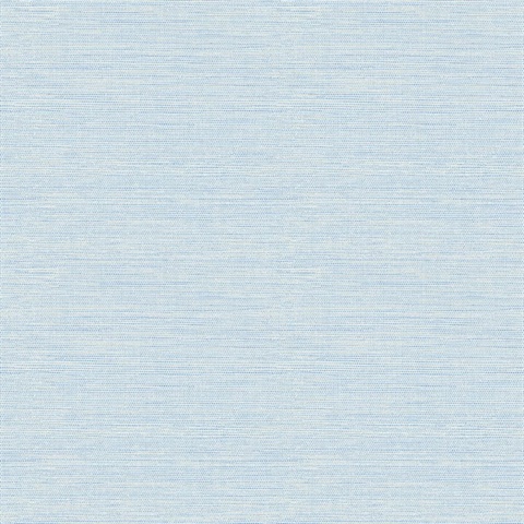 Agave Sky Blue Faux Grasscloth