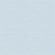 Agave Sky Blue Faux Grasscloth
