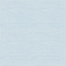Agave Sky Blue Faux Grasscloth